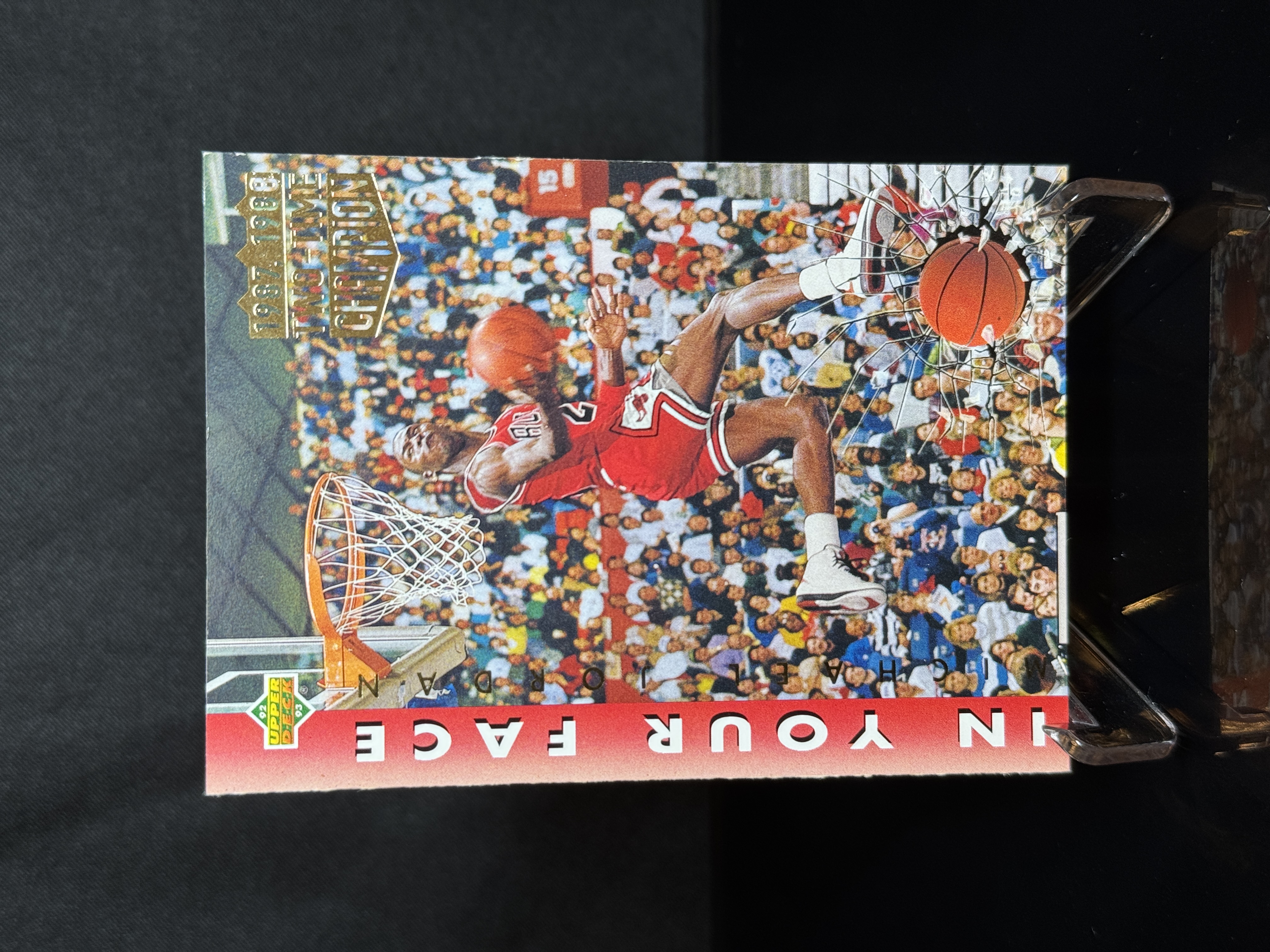 1992-93 Upper Deck NBA Slam Dunk Championship Michael Jordan front