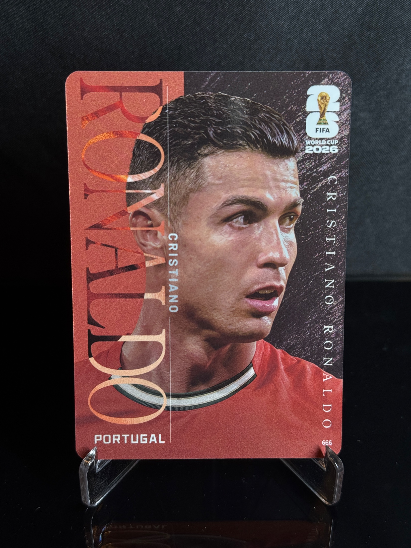2026-27 Panini FIFA World Cup 2026 Official Licensed Product Cristiano Ronaldo front