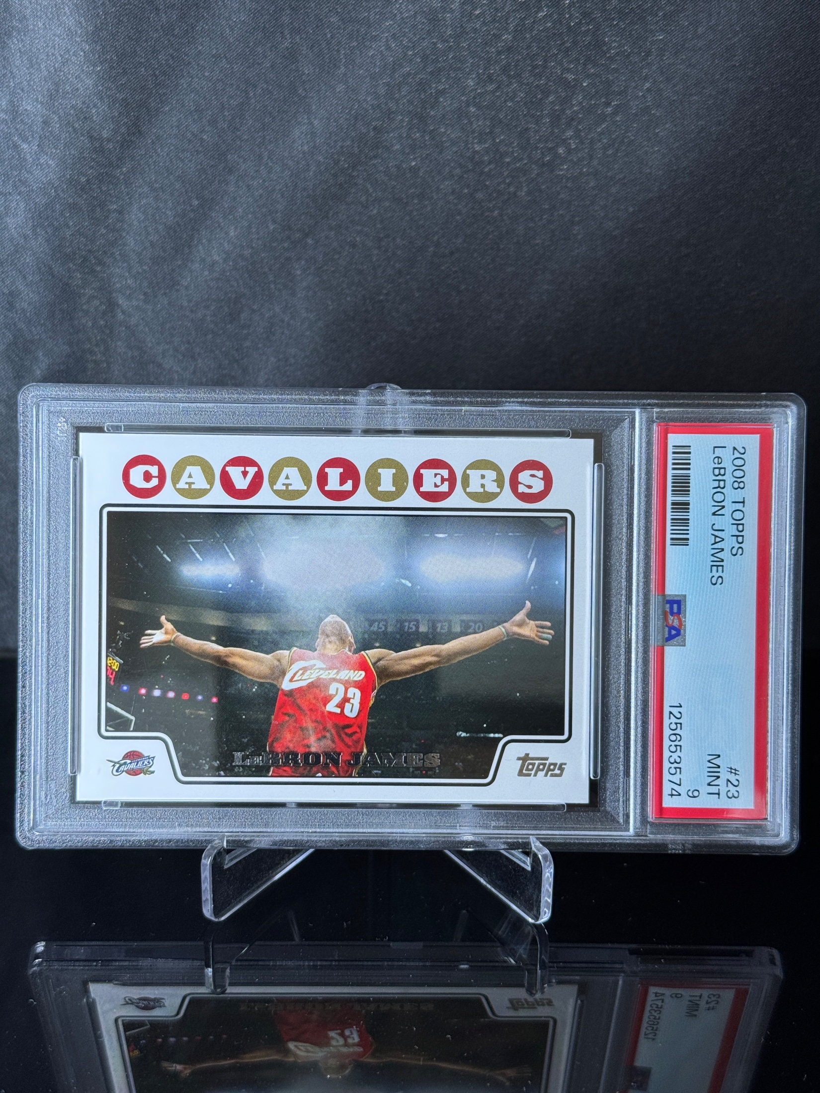 2008-09 Topps LeBron James front