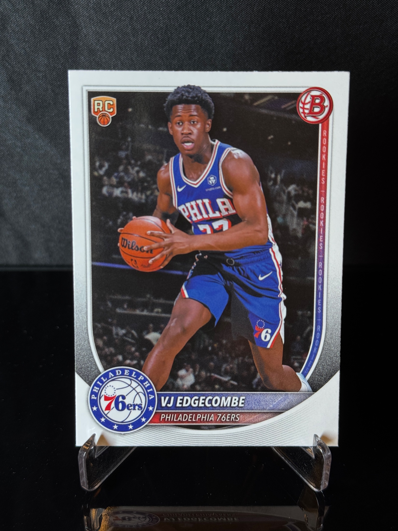 2025-26 Bowman Basketball VJ Edgecombe RC front