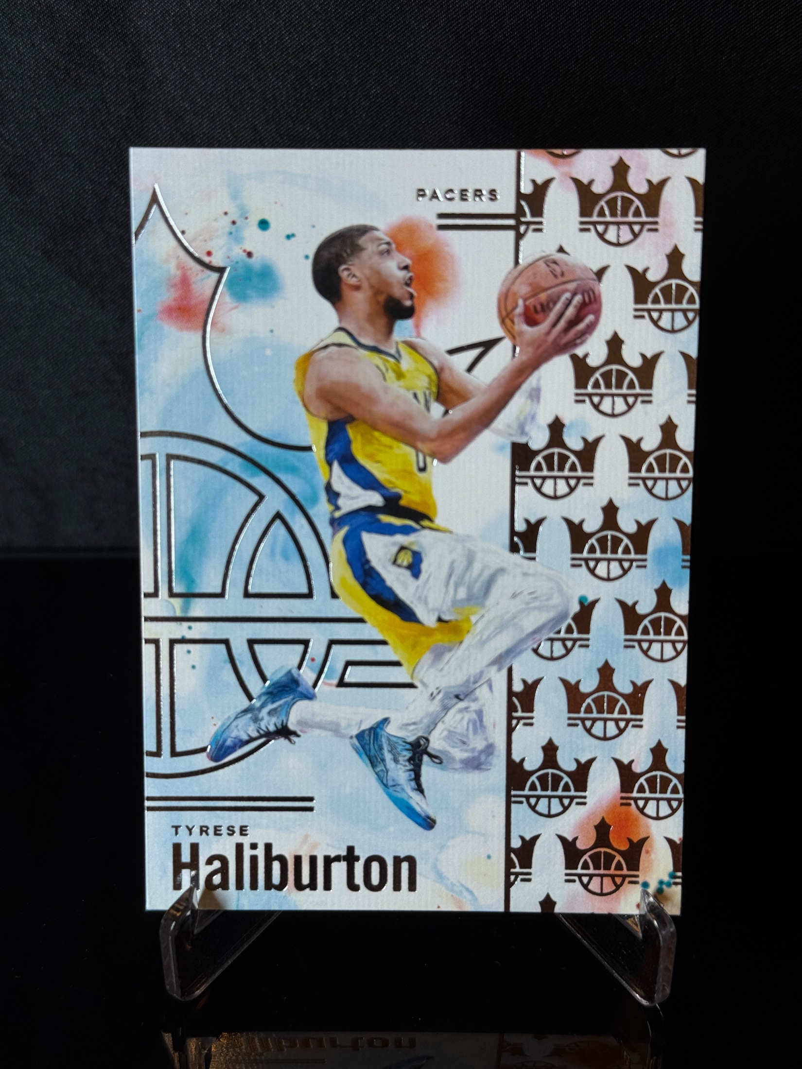 2024-25 Panini Court Kings Tyrese Haliburton front
