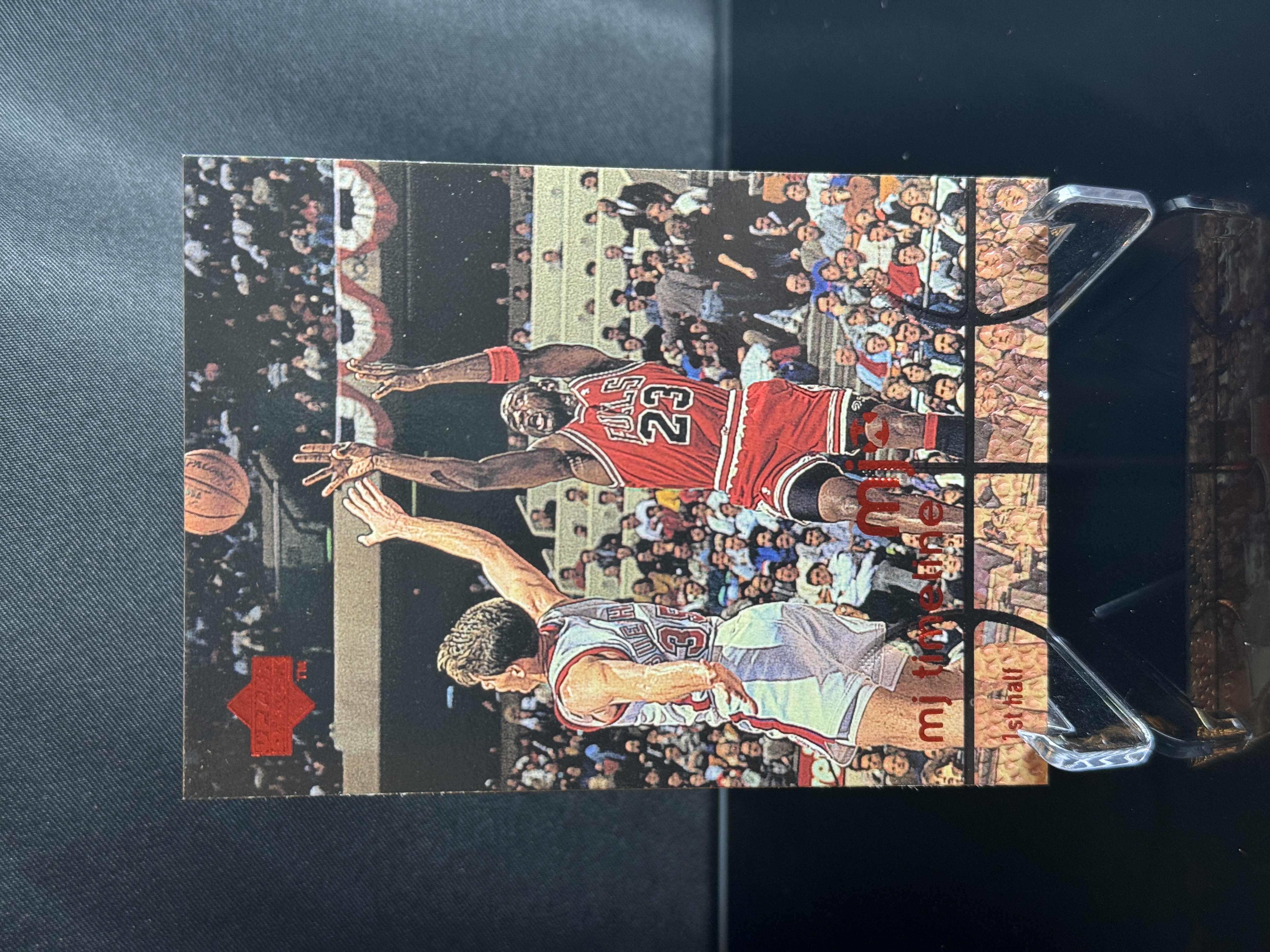1998-99 Upper Deck Michael Jordan Living Legend MJ Timeline front