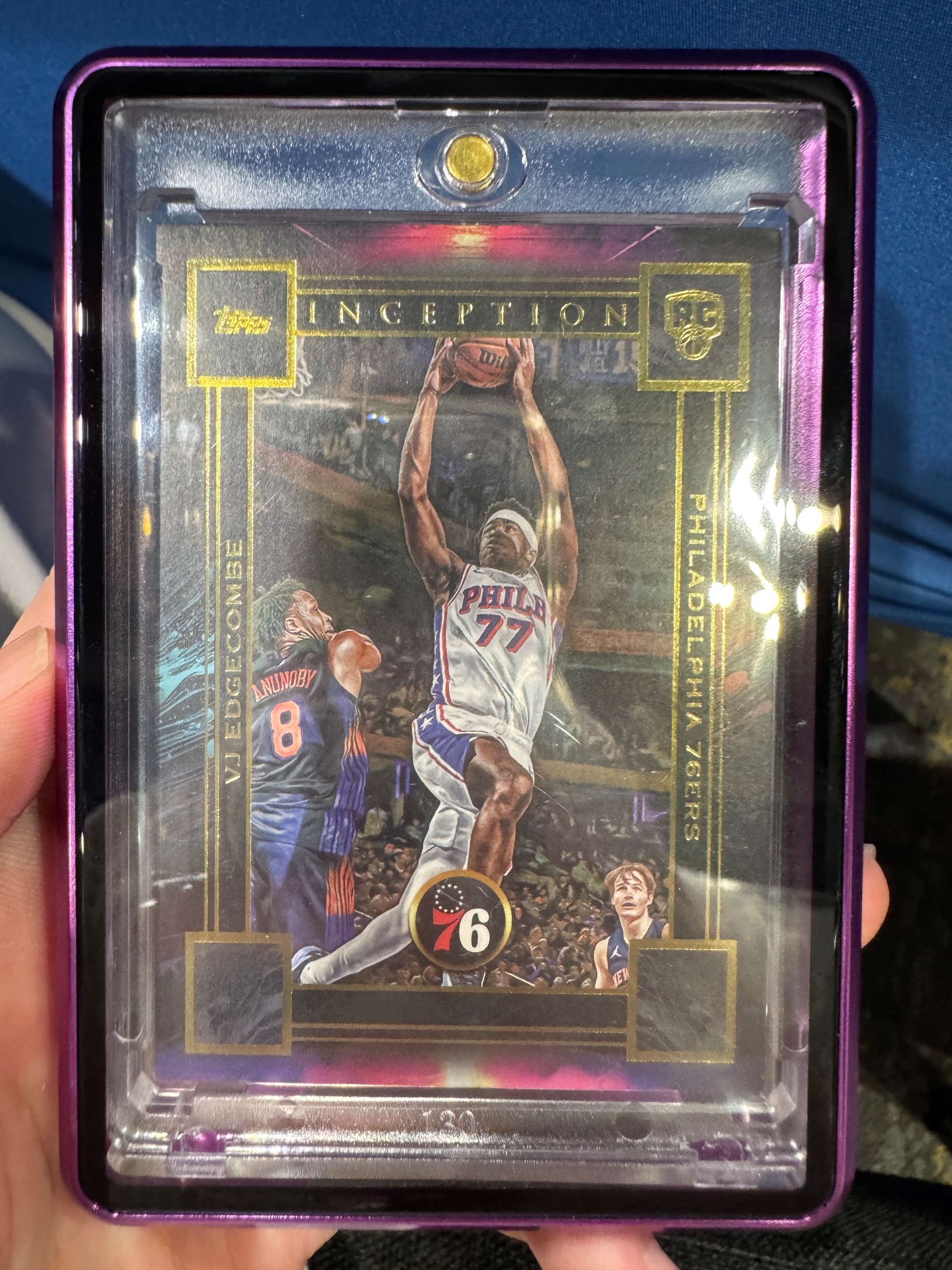 2025-26 Topps Inception VJ Edgecombe RC front