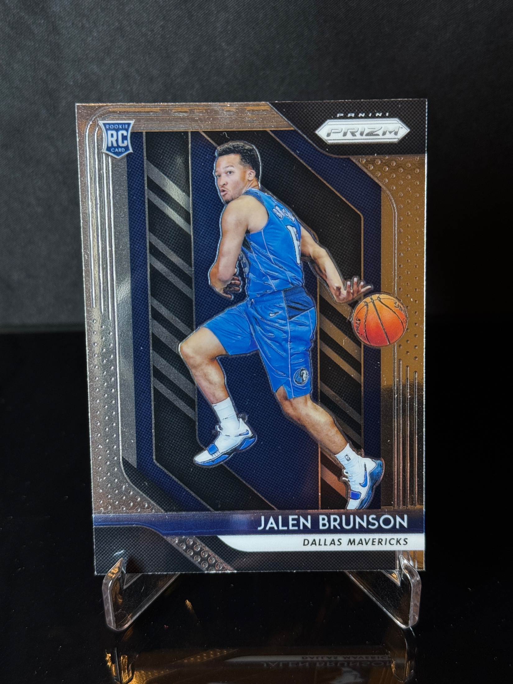 2018-19 Panini Prizm Jalen Brunson RC front