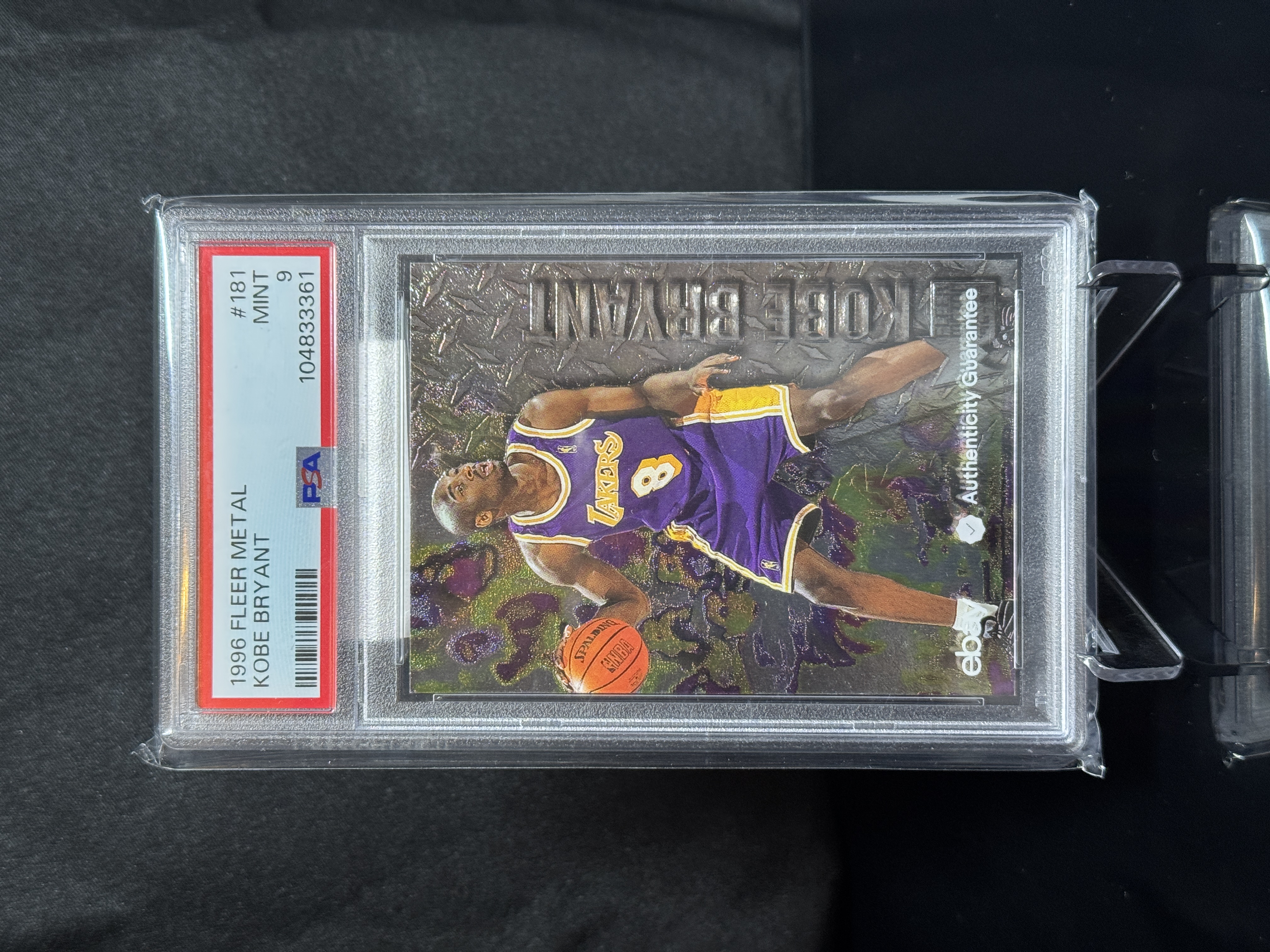 1996-97 Fleer Metal Kobe Bryant RC front
