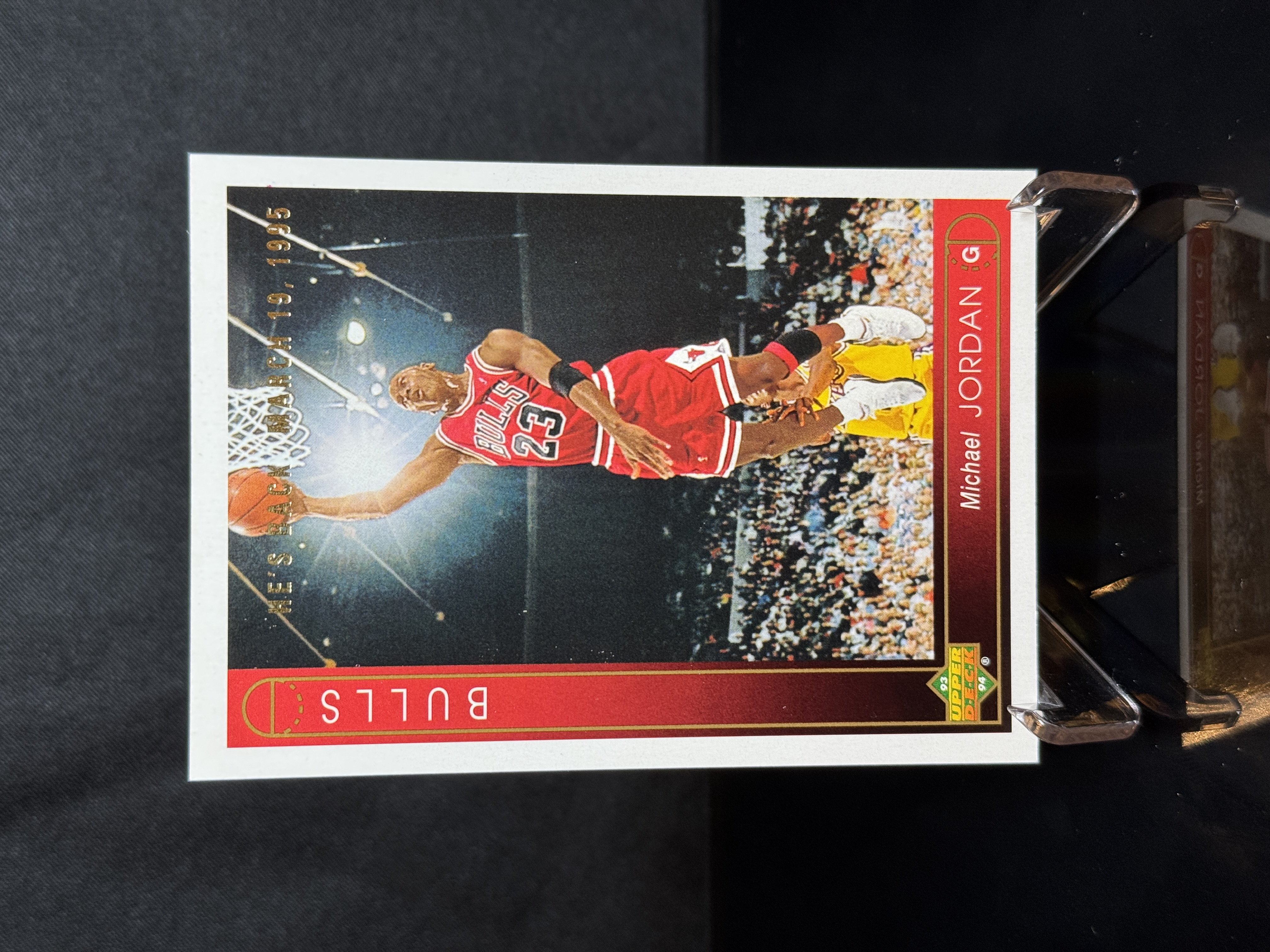 1993-94 Upper Deck Michael Jordan front