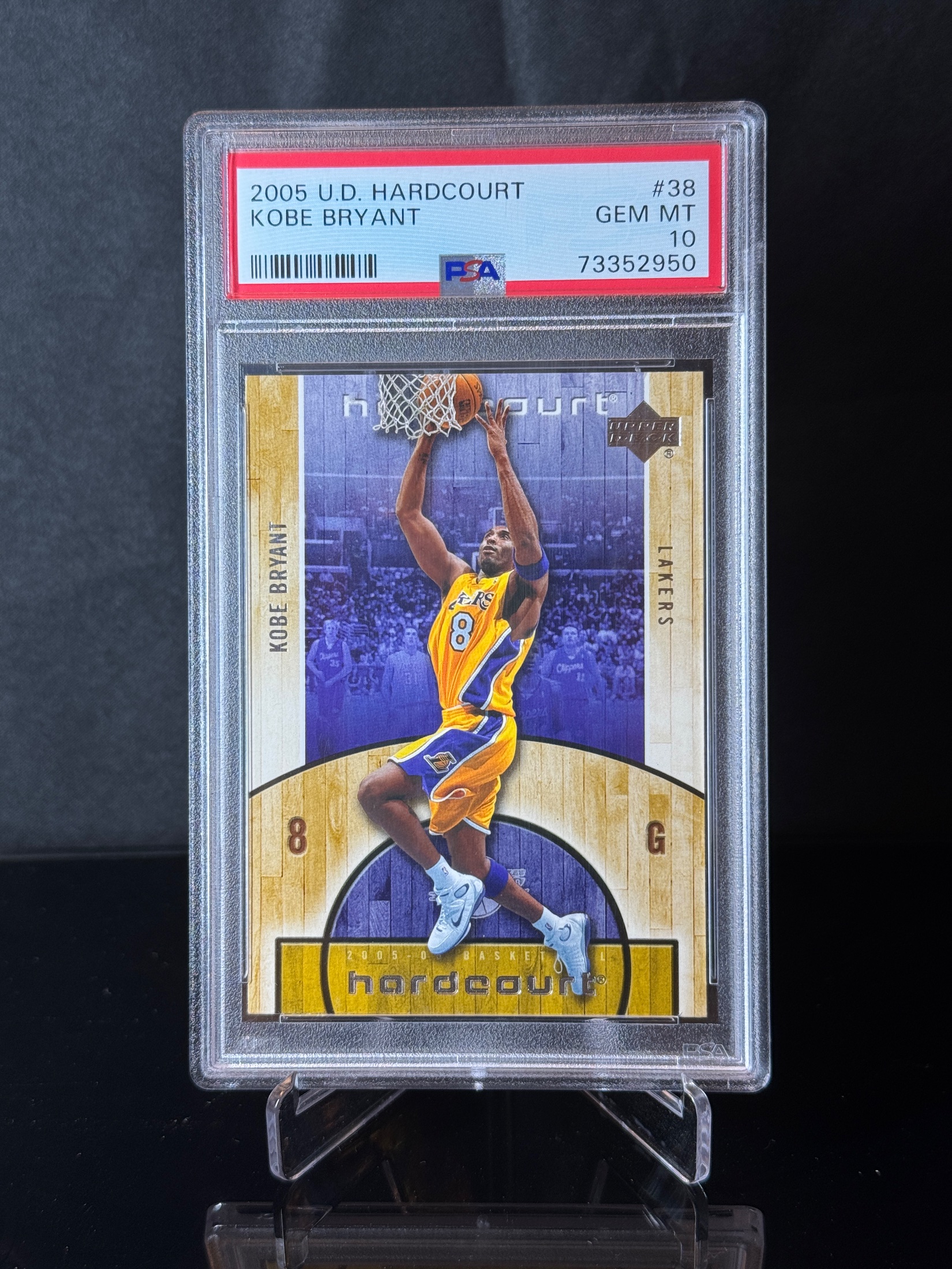 2005-06 Upper Deck Hardcourt Kobe Bryant front
