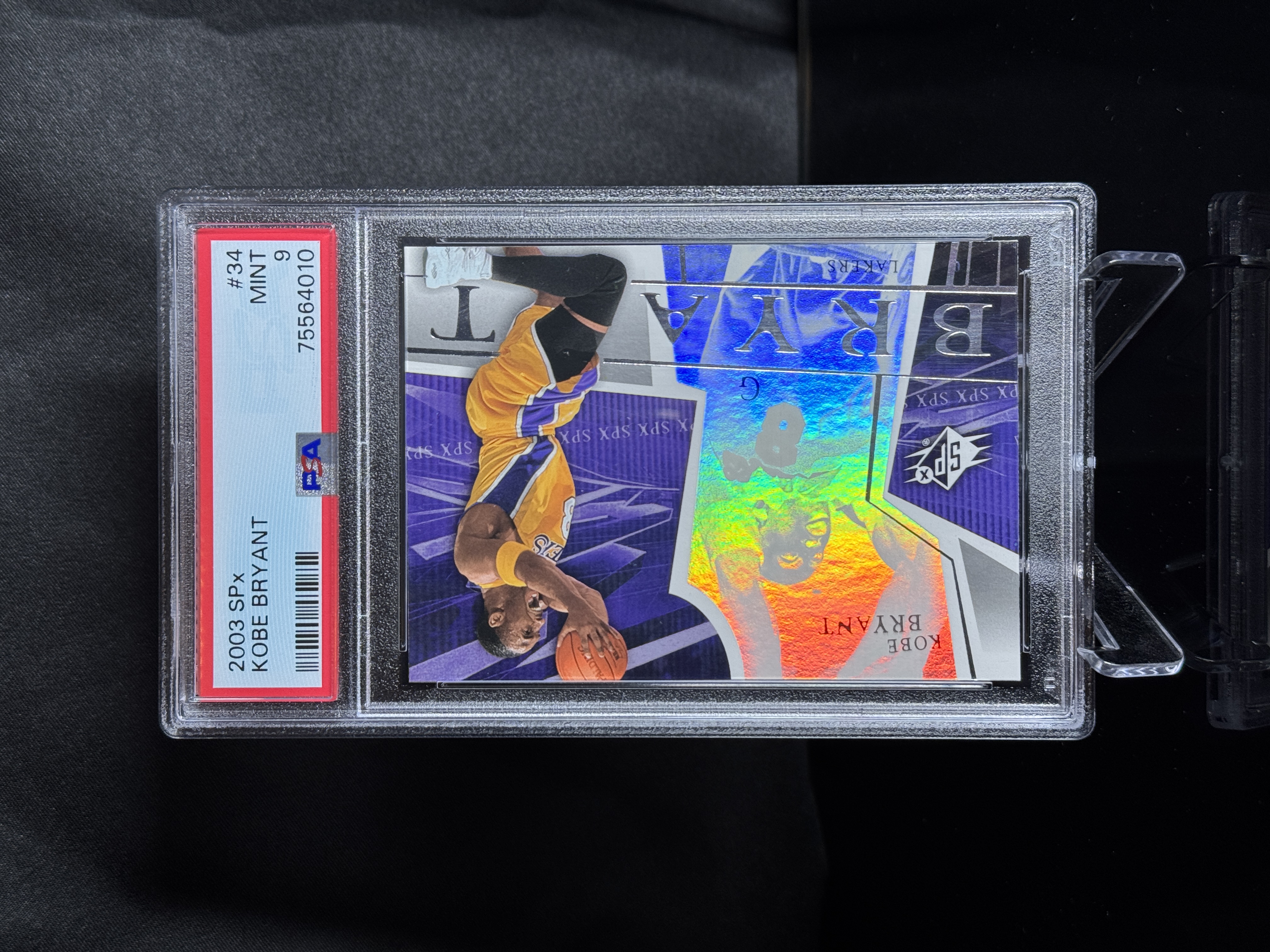 2003-04 Upper Deck SPx Kobe Bryant front