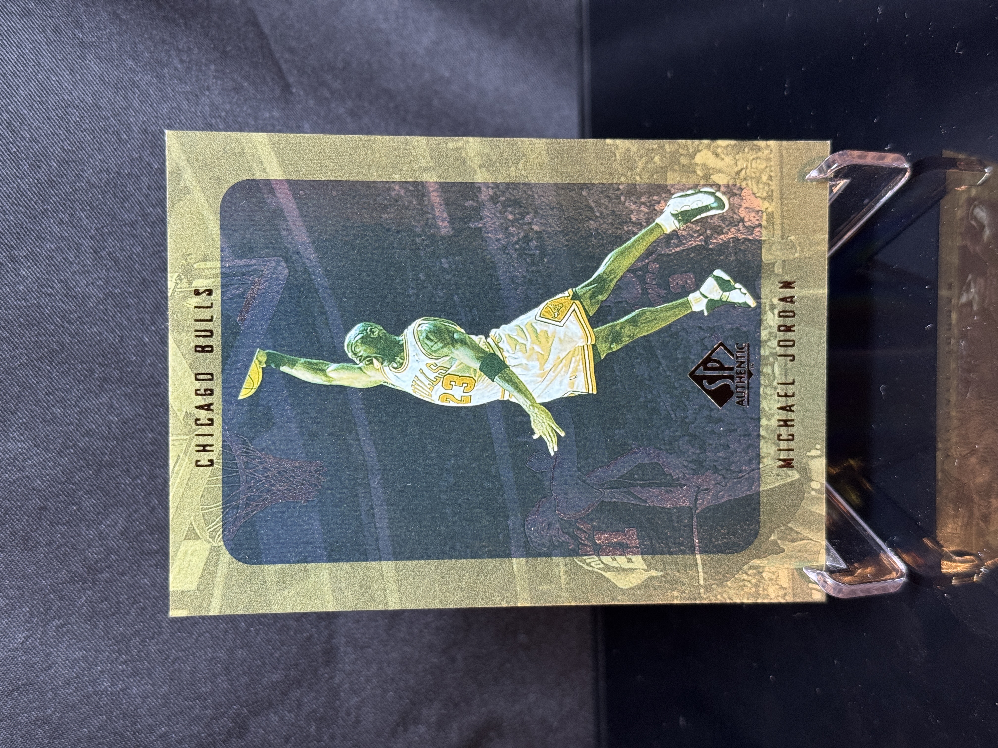 1997-98 Upper Deck SP Authentic Sample Michael Jordan front