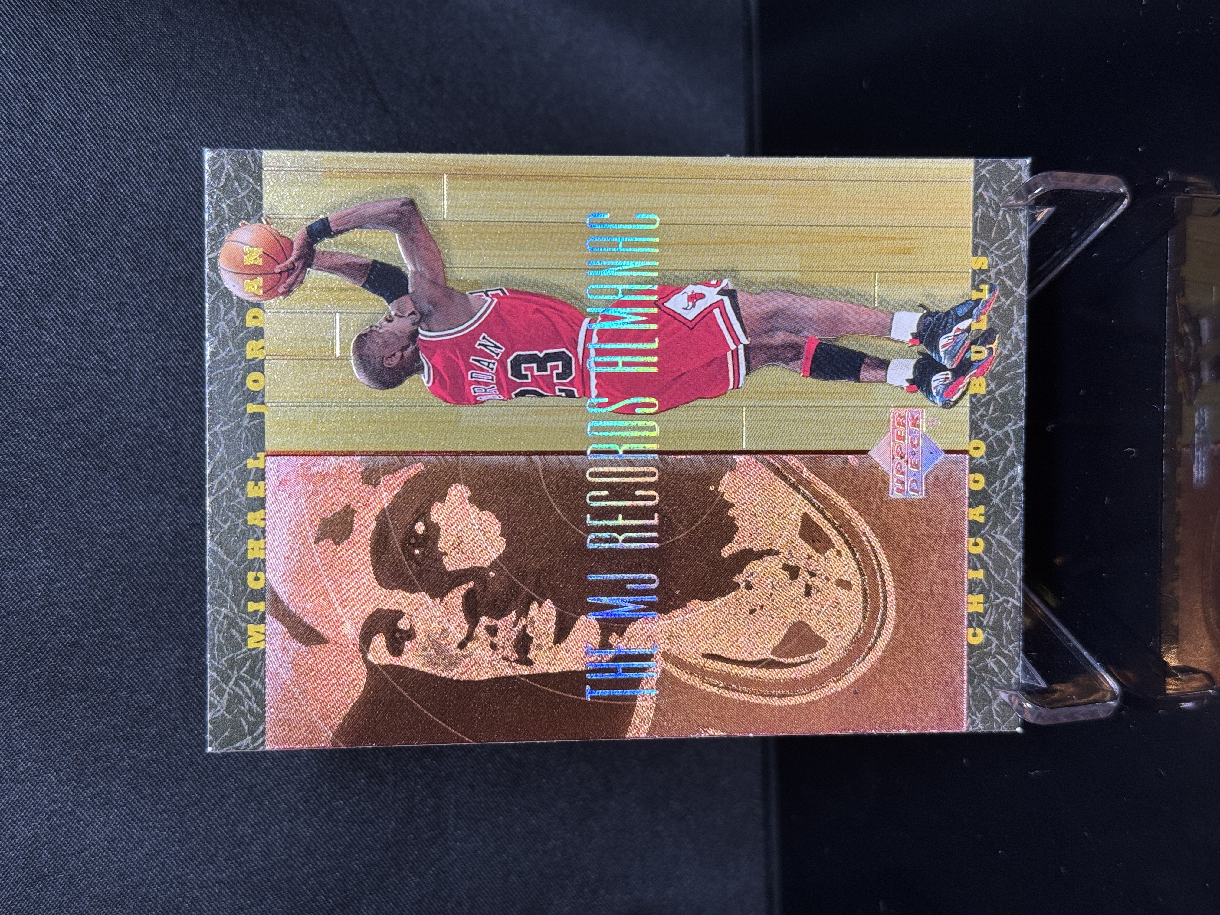 1999-00 Upper Deck MJ Records Almanac Michael Jordan front