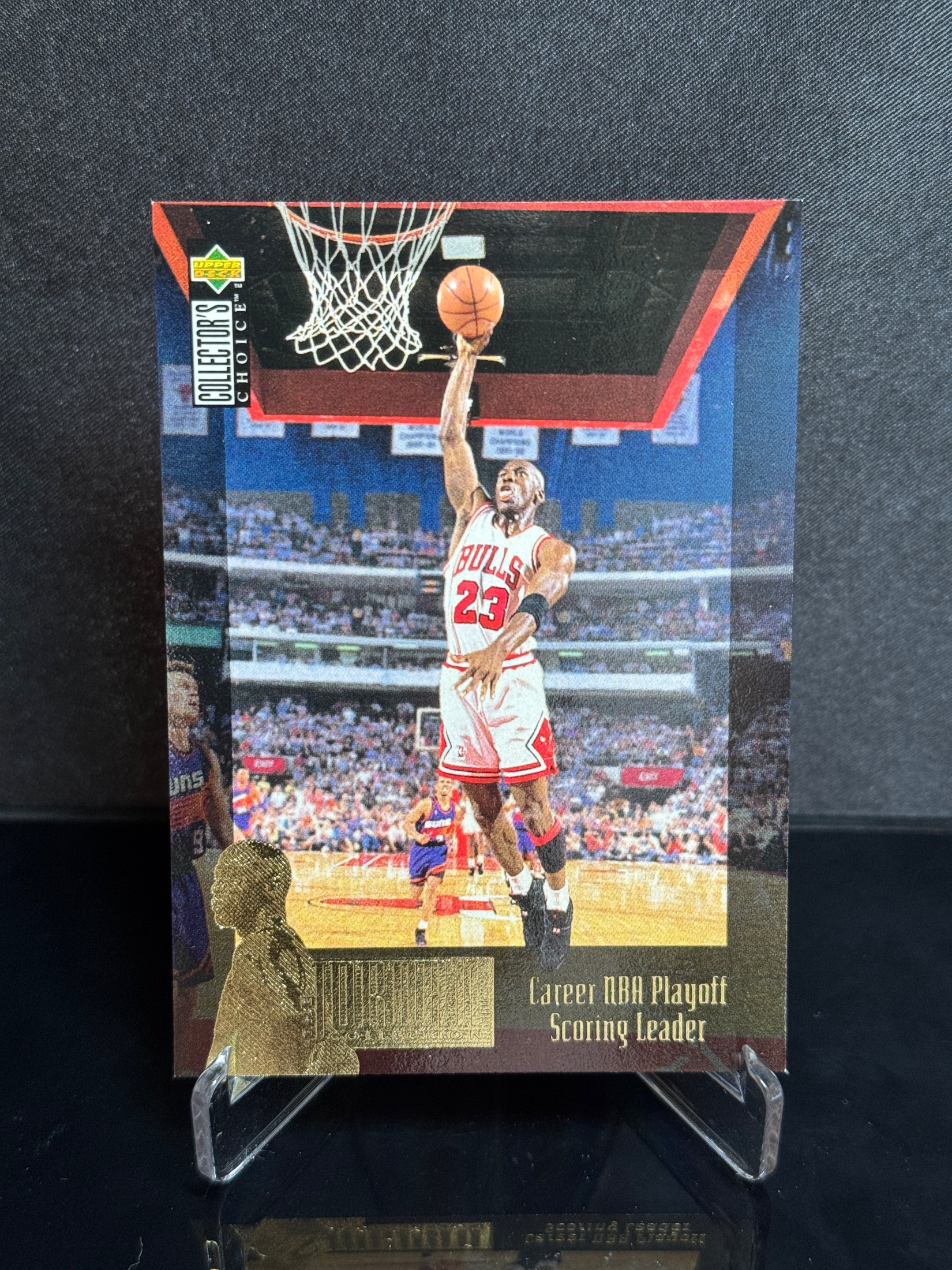 1995-96 Upper Deck Collector's Choice Michael Jordan The Jordan Collection front