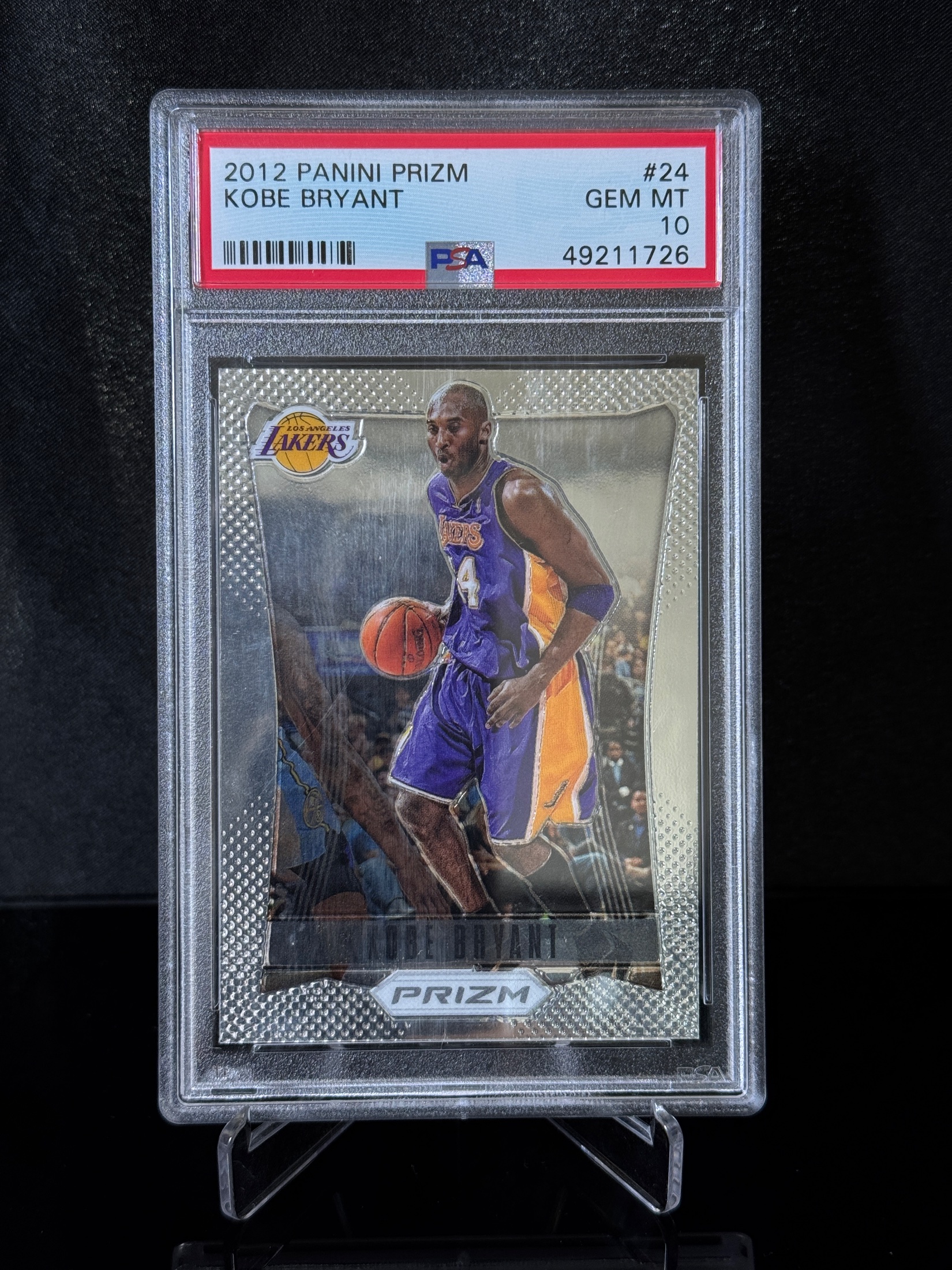 2012-13 Panini Prizm Kobe Bryant front