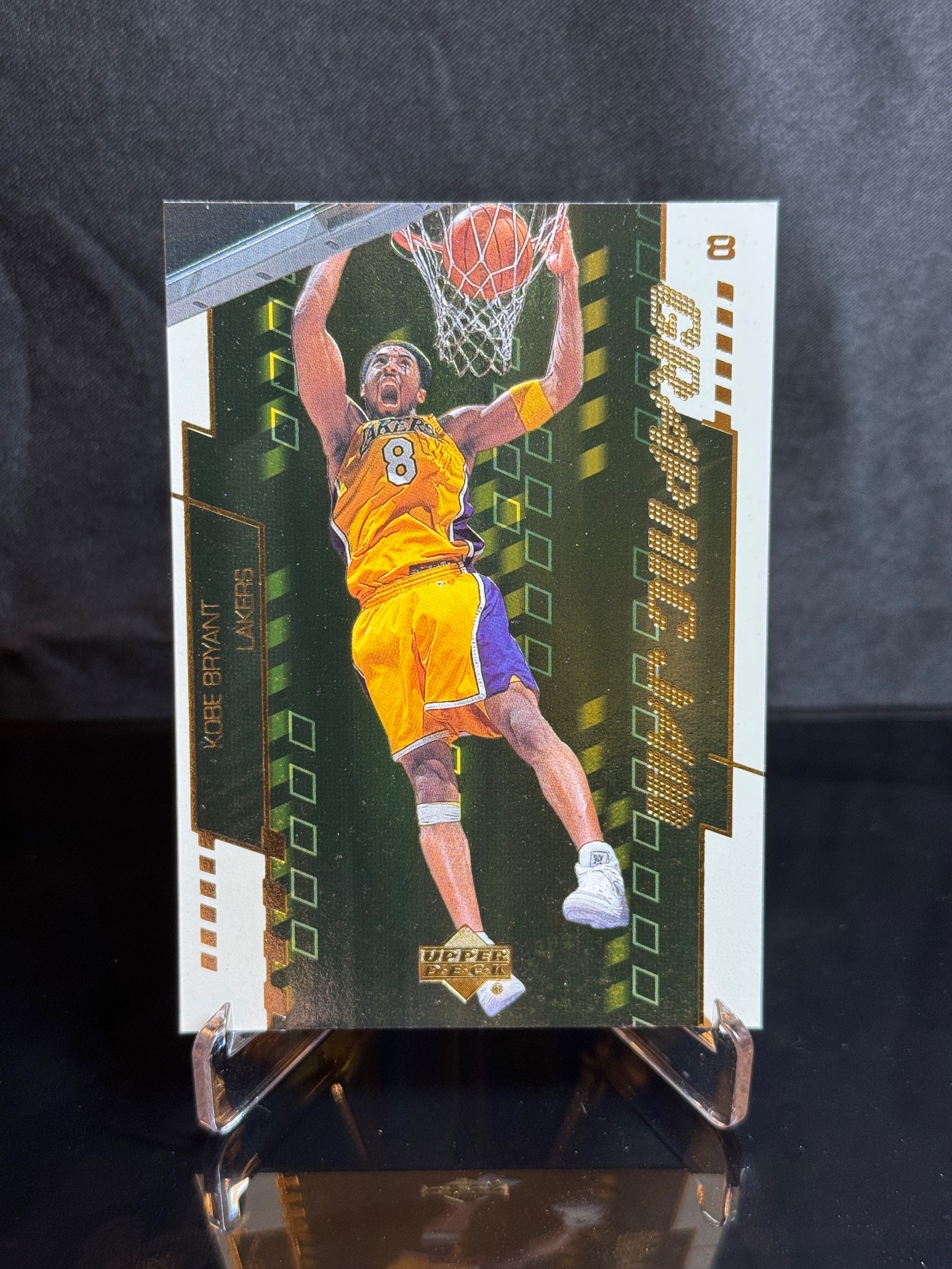 2000-01 Upper Deck Black Diamond Kobe Bryant front