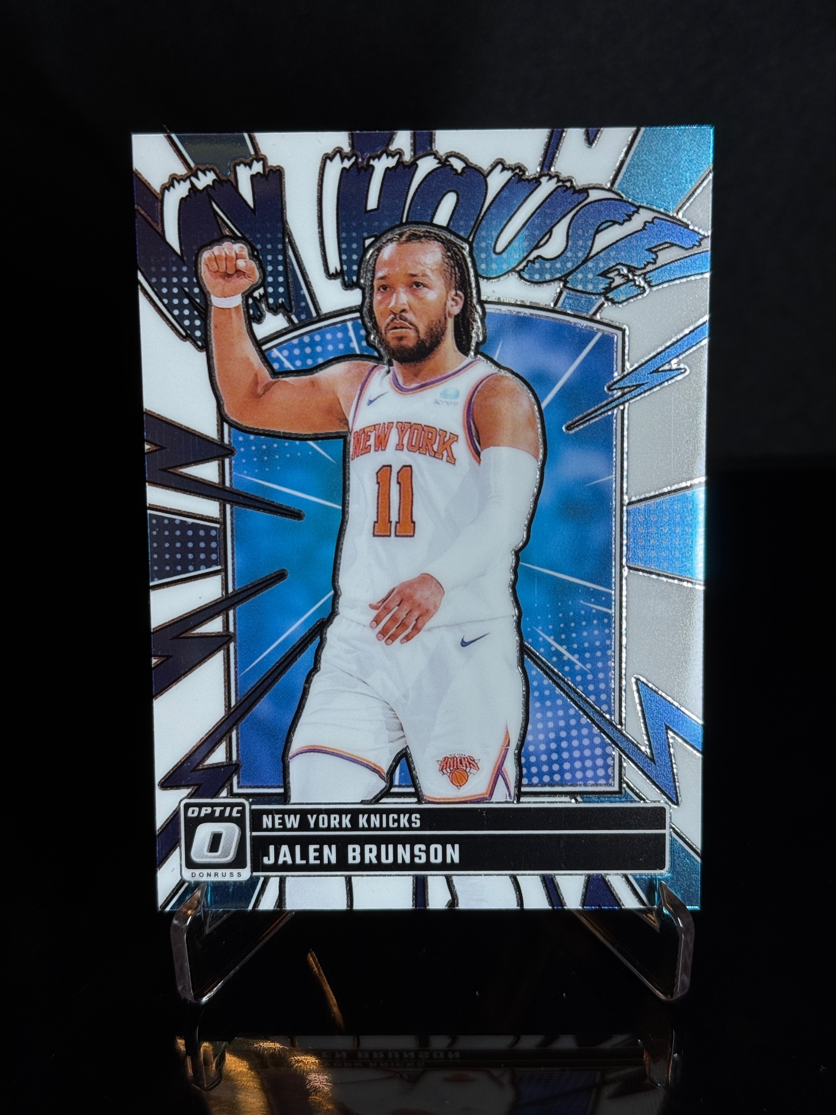 2024-25 Panini Donruss Optic Jalen Brunson Holo front