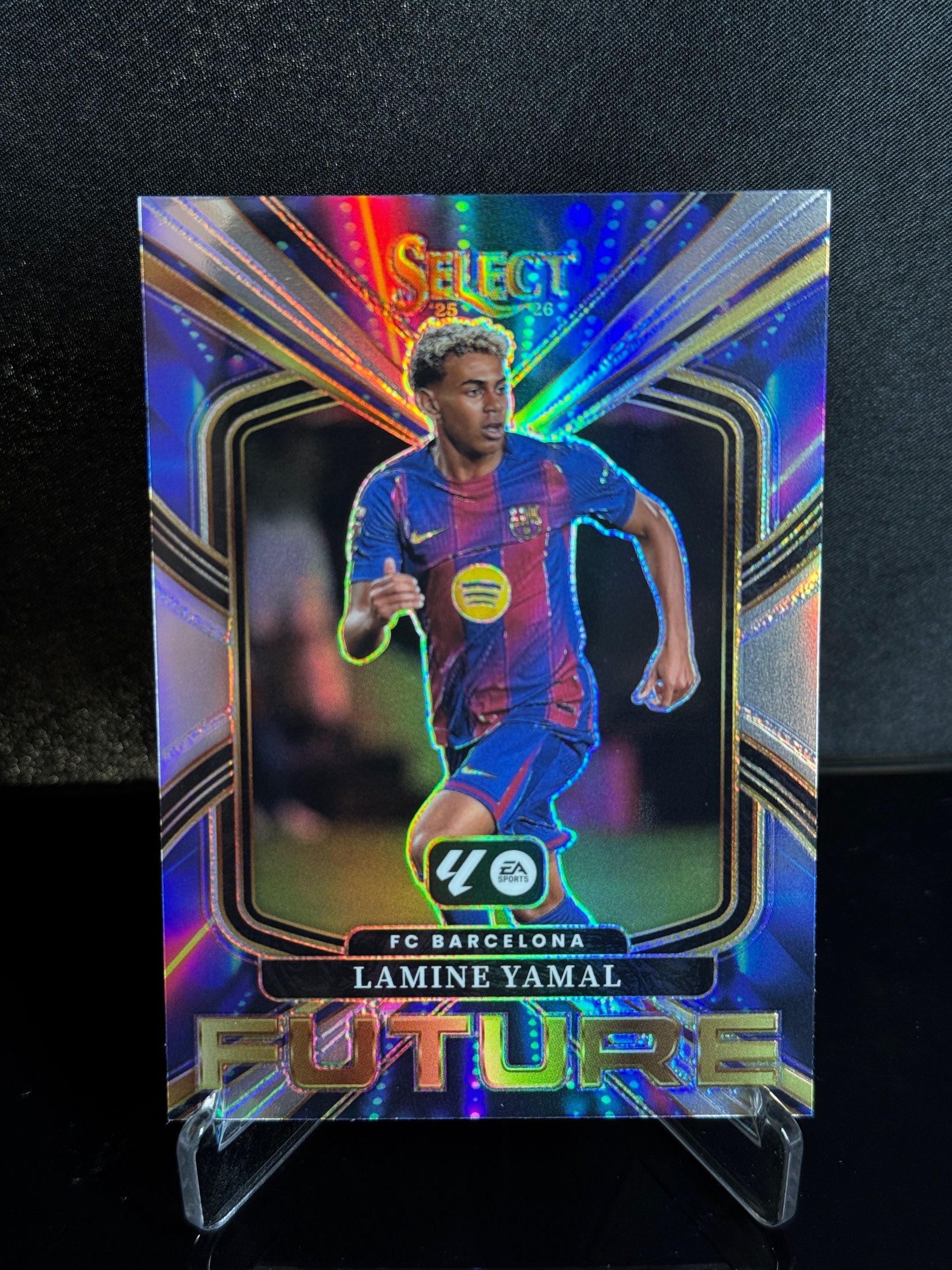 2025-26 Panini Select La Liga Lamine Yamal front