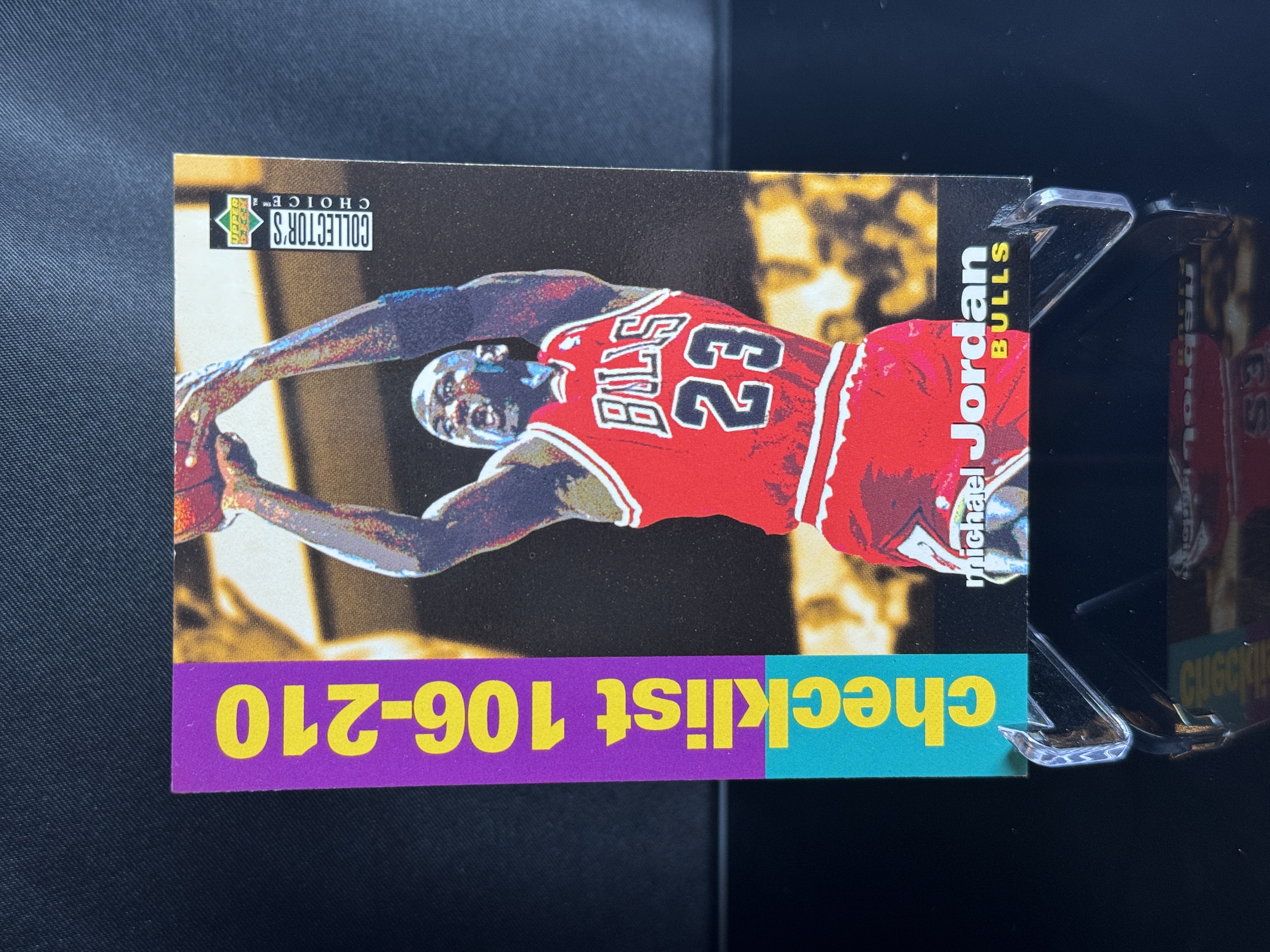 1995-96 Upper Deck Collector's Choice Michael Jordan front