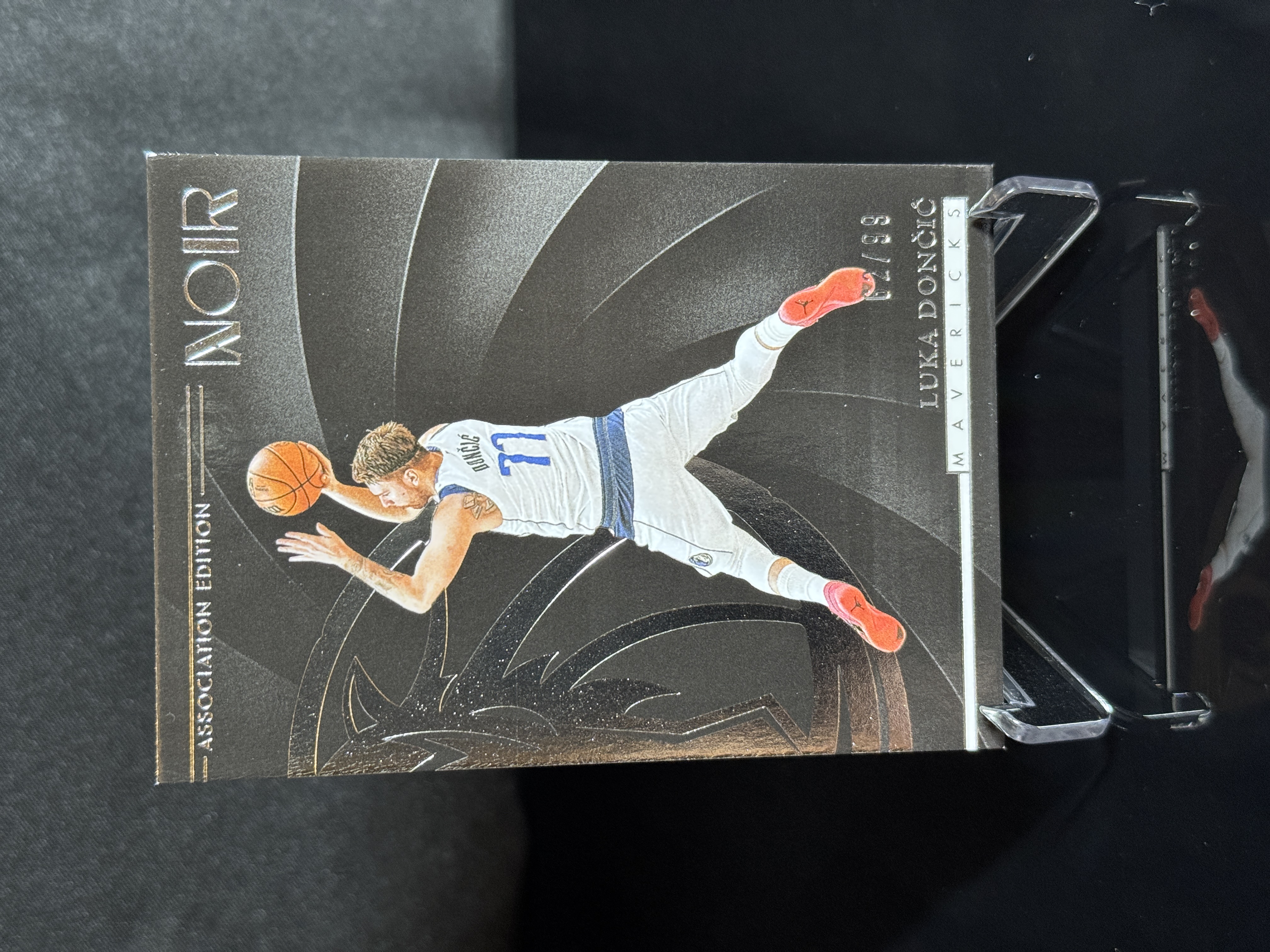 2023-24 Panini Noir Luka Dončić Association Edition front