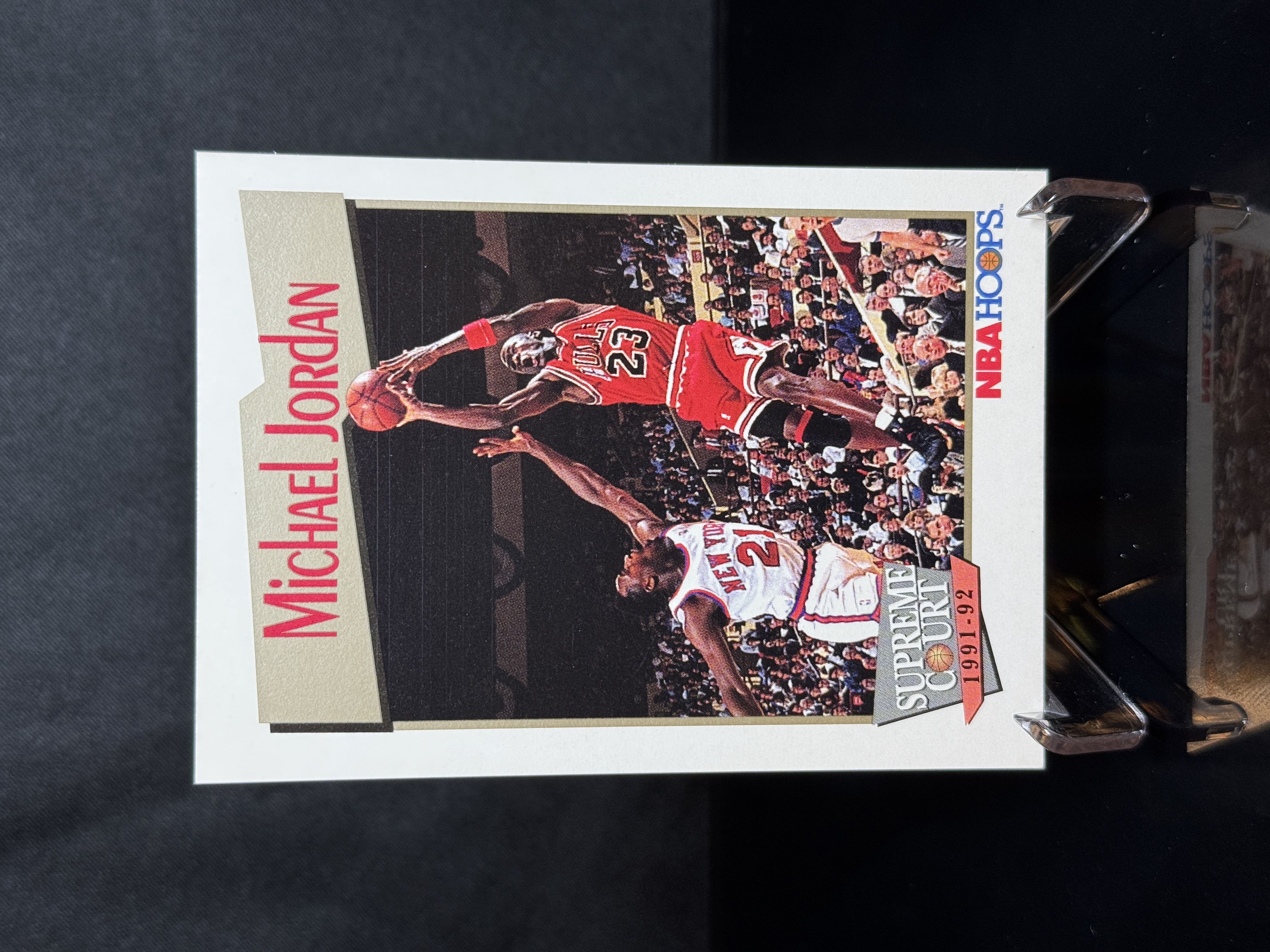 1991-92 NBA Hoops Michael Jordan Supreme Court front