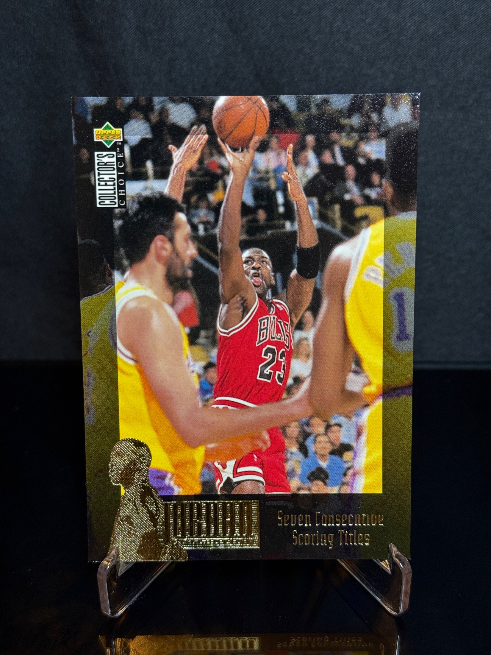 1995-96 Upper Deck Collector's Choice Michael Jordan front