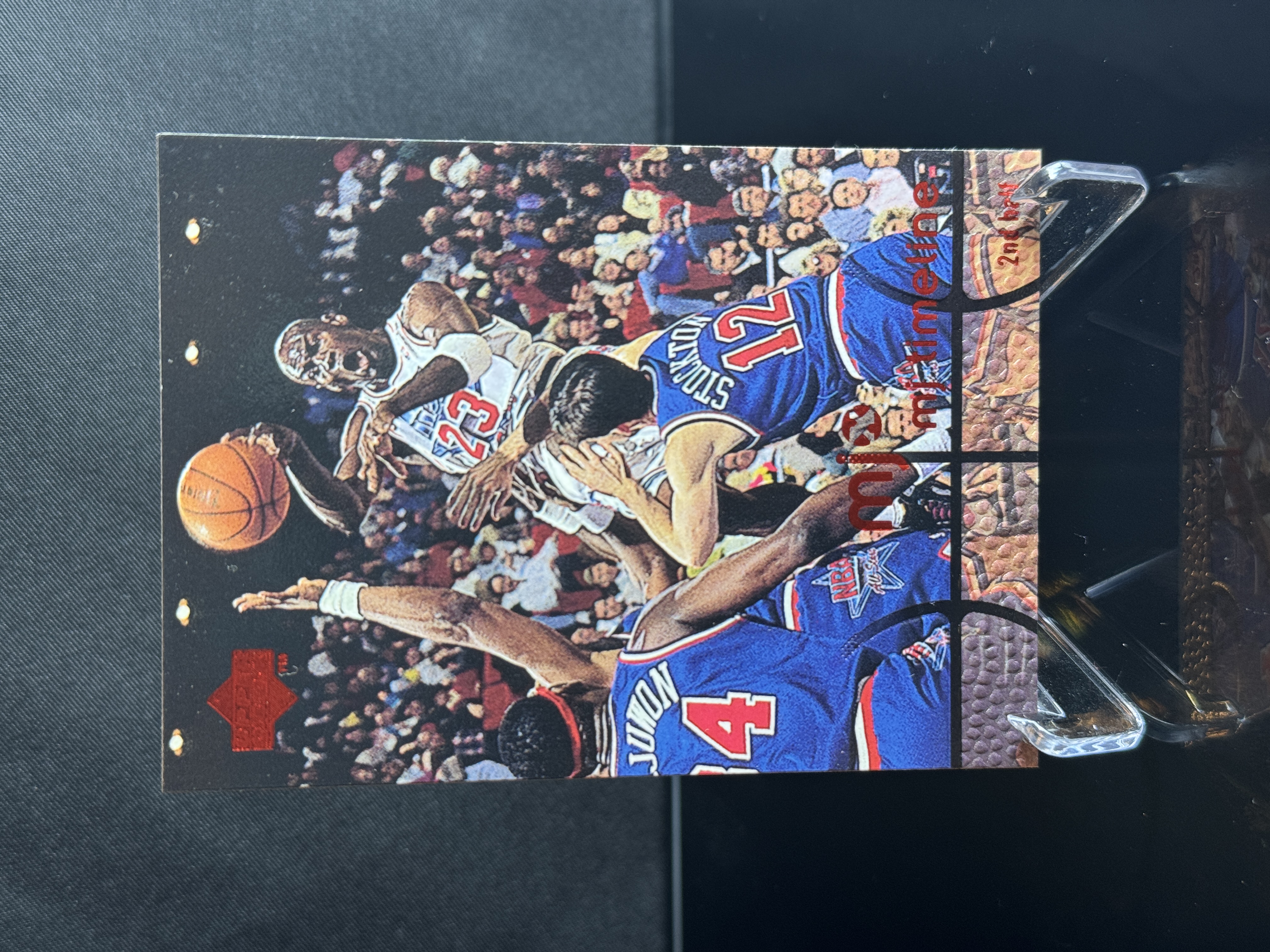 1998-99 Upper Deck MJ Timeline Michael Jordan 2nd Half front