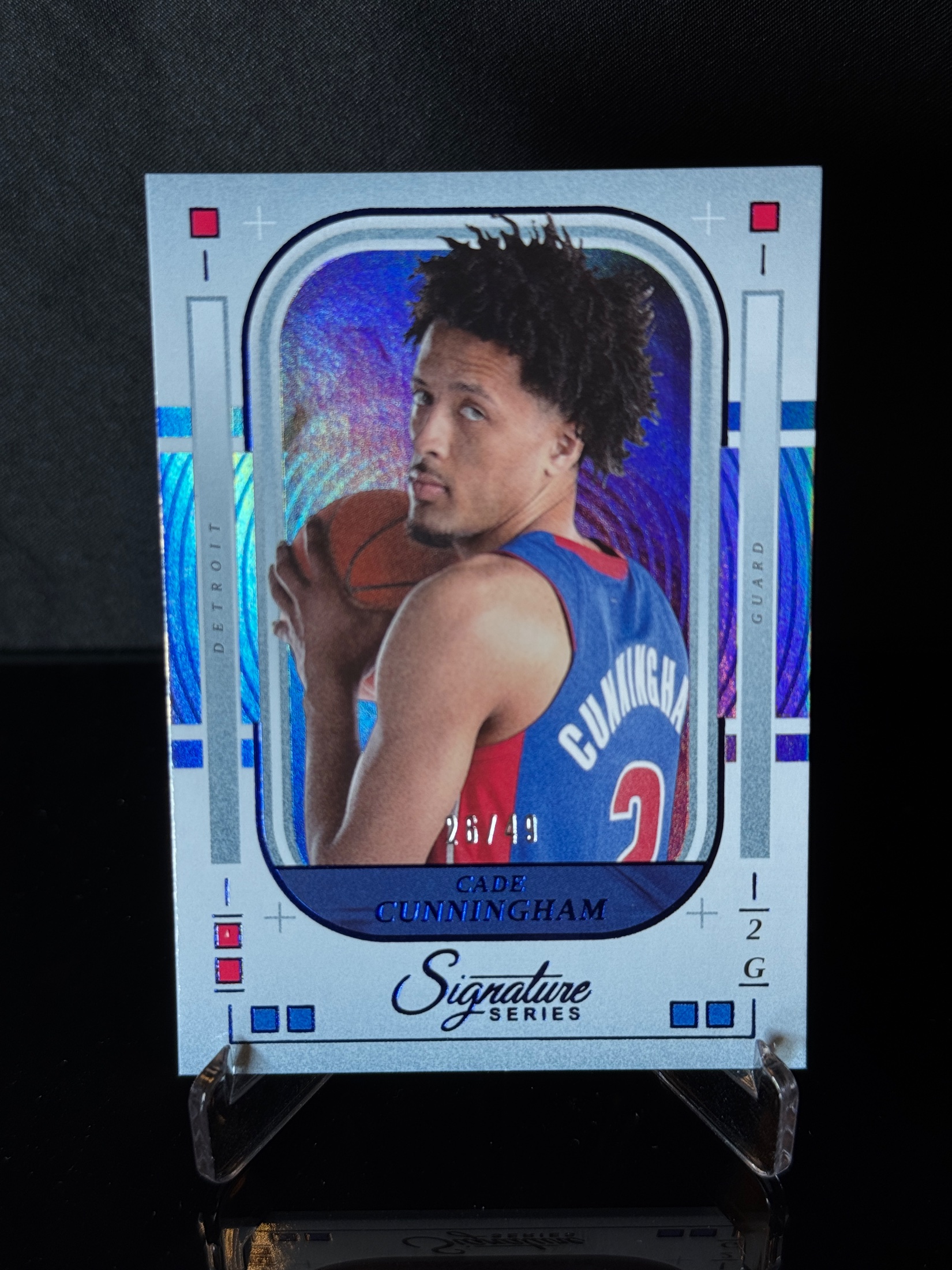 2025-26 Panini Signature Series Cade Cunningham front