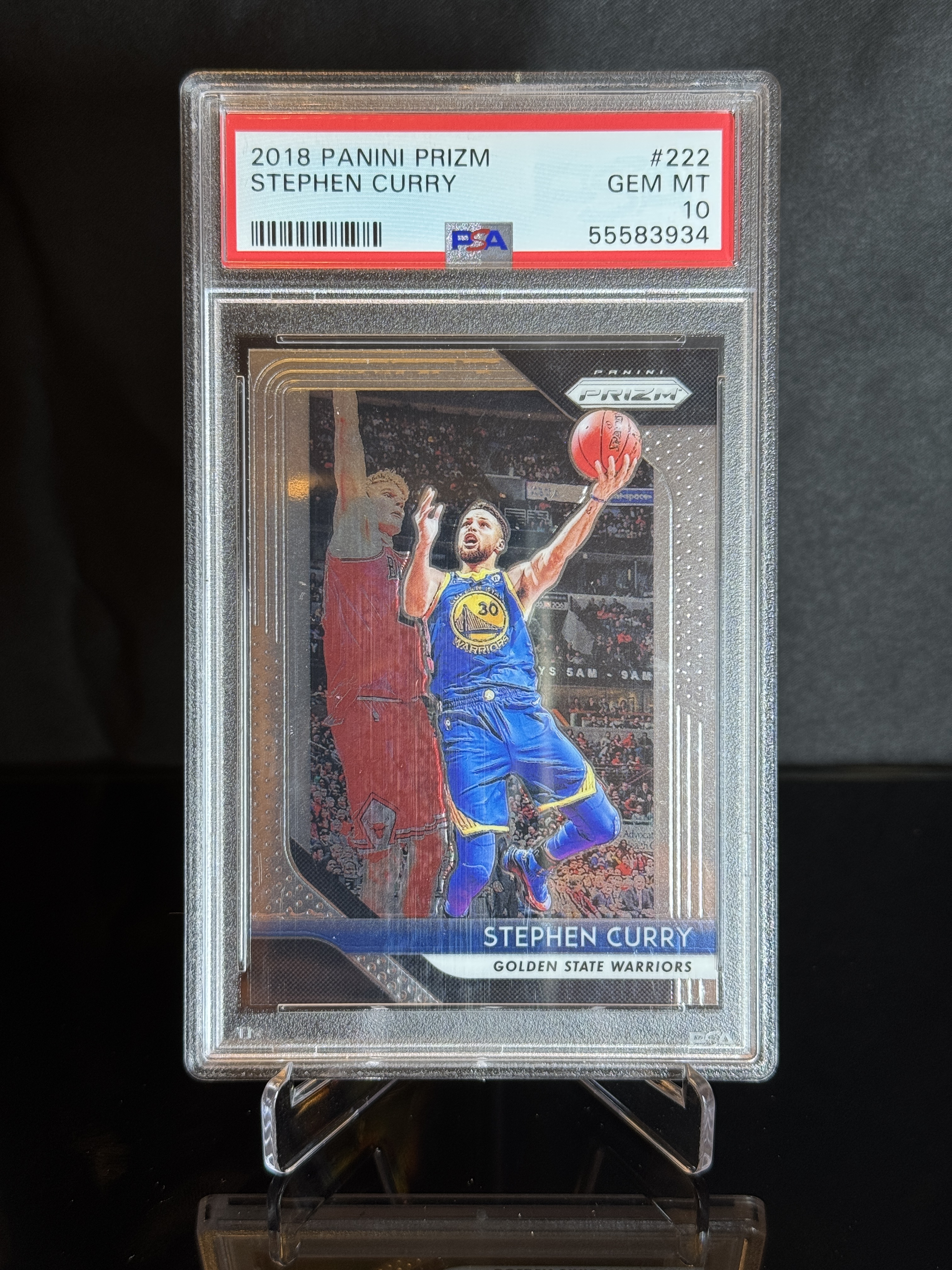 2018-19 Panini Prizm Stephen Curry front