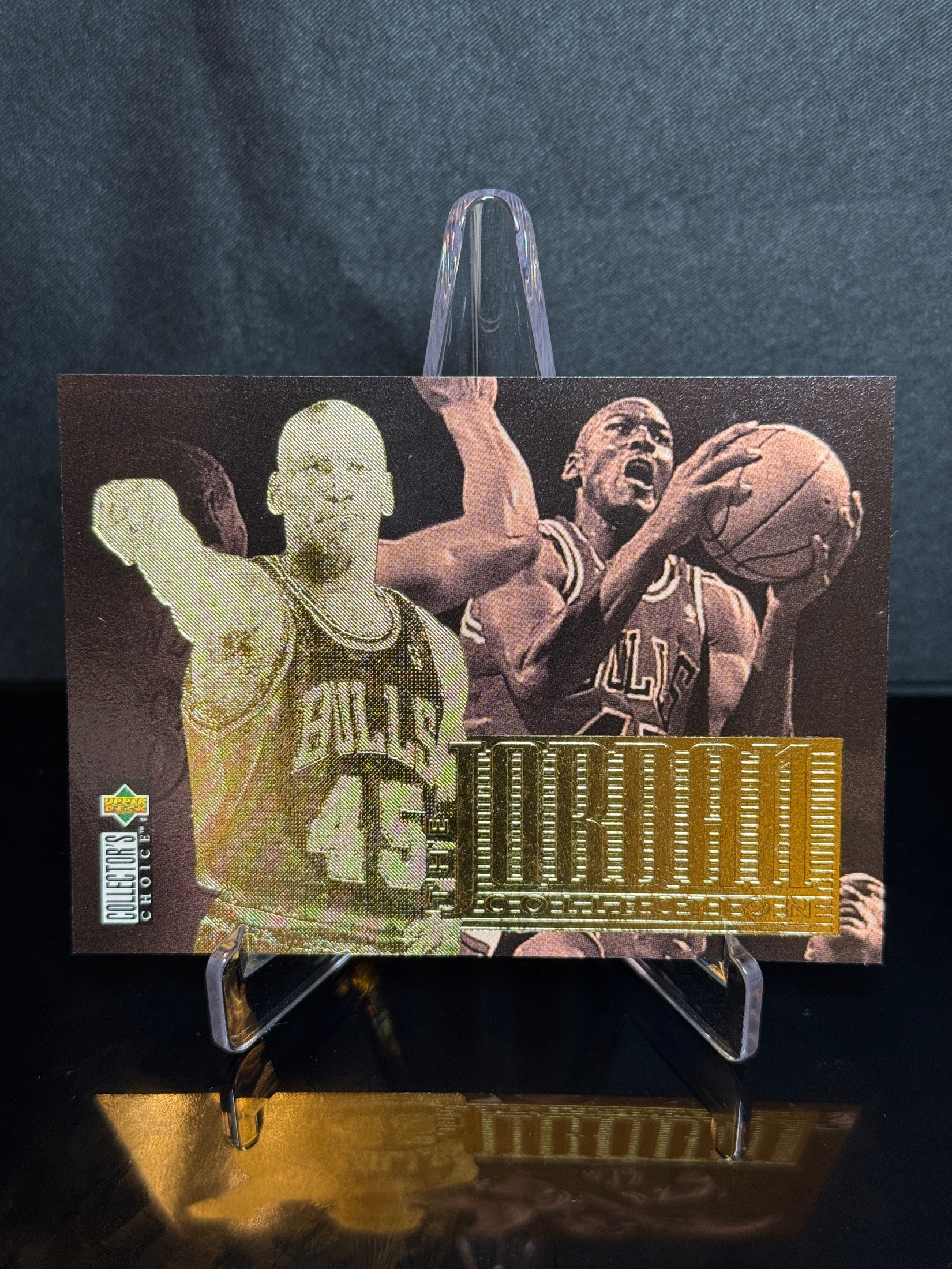 1995-96 Upper Deck Collector's Choice The Jordan Collection Michael Jordan front
